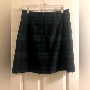JCREW A-Line Plaid Skirt